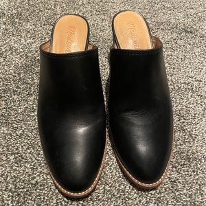 Madewell Harper Mule Black Size 6